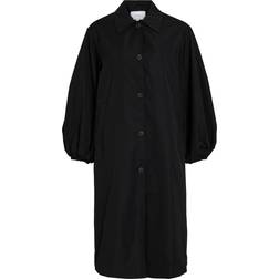 Vila Dame Trenchcoat VIDISCOVER - Black