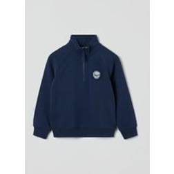 Polarn O. Pyret Half Zip Kids Fleece - Blue