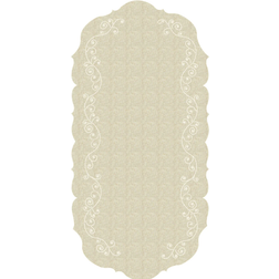 Lenox French Perle Linen Table Runners One Size Tablecloth Beige (78.7x35.6cm)