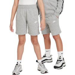 Nike Boys' Sportswear Club Fleece Lounge Shorts Grey Heather/White