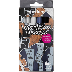 Panduro Limitless Marker S Industrial Zone 1mm 6 Sæt