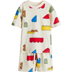 H&M Pojke 2-delat Set Med Tryck - Ljusbeige