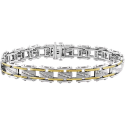 Macy's Bracelet - Gold/Silver/Diamonds