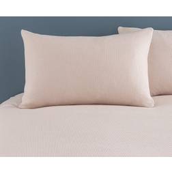 Dunelm Alston Waffle Pillow Case Natural (76x48cm)