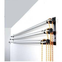 Alzo Digital 10' Wide Wall Mount Background Support Kit with 6 Poles
