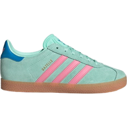 adidas Gazelle Shoes Kids - Clear Mint/Bliss Pink/Bright Blue