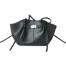 Gina Tricot Midi Long Strap Bag - Black