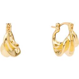 Pico Afrika Petite Hoops - Gold