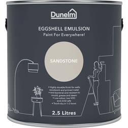 Dunelm Eggshell Emulsion Wall Paint, Radiator Paint Sandstone 2.5L