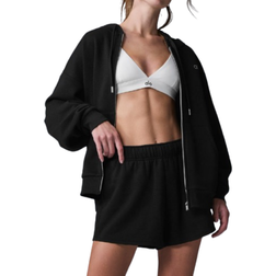 Alo Accolade Full Zip Hoodie - Black