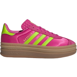 adidas Gazelle Bold W - Semi Lucid Fuchsia/Solar Slime/Gold Metallic