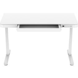 Lykke Elektriskt Höj Och Sänkbart 120 x 60 cm Polar Vit Skrivbord