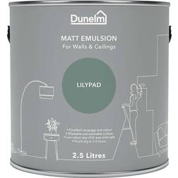 Dunelm Matt Emulsion Wall Paint Lilypad 5L