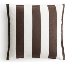 H&M Linen-Blend 50x50 Pudebetræk Brun (50x50cm)