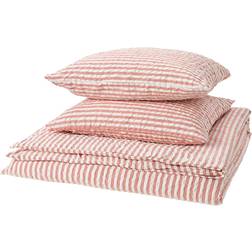 IKEA Smanunneort Dynebetræk Brun, Rød (240x220cm)