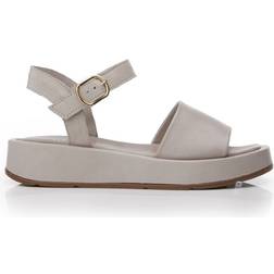 Moda In Pelle Mirella Leather Flatform Sandals
