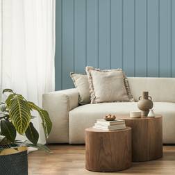 Dunelm Wood Panel Wallpaper (30918131)