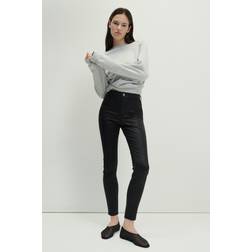 H&M Ultra High Ankle Jeggings - Schwarz