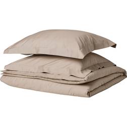 IKEA Luktjasmin Sengetøj Og 2 Pudebetræk 240x220 60x70 cm Gråbeige Dynebetræk Grå