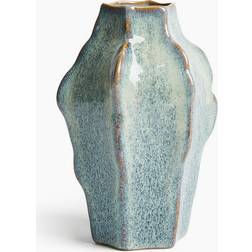 H&M Stentøj Turkis/Brun Vase 17cm