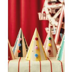 PartyDeco Pompom Cirkus Partyhatte