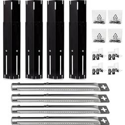 Nordic BBQ Store Adjustable Flavorizer Bars and Tube Burner 4 Pcs