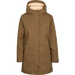 Trespass Womens Risha TP50 Fleece Lined Waterproof Jacket - Dark Olive