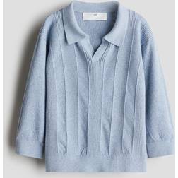 H&M Boys Collared Jumper - Blue