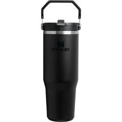 Stanley Iceflow Flip Straw 2.0 30 oz Black Travel Mug 30fl oz