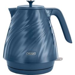 De'Longhi Ballerina Seta Electric Kettle 1.7 L 3000 W Blue