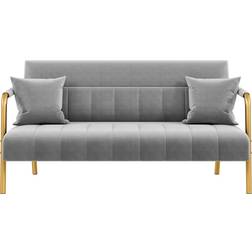 Yaheetech color 2 Seater Upholstered Light Sofa 143.5cm 2 Seater
