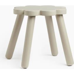 H&M Wooden Beige Seating Stool