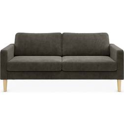 Dunelm Jacob Corduroy Charcoal Sofa 180cm 3 Seater