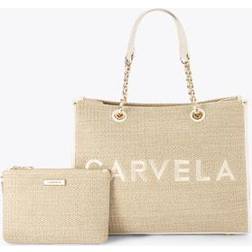 Carvela Sorrento Raffia Tote Bag - Beige