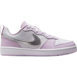Nike Court Borough Low Recraft SE GS - Doll/White/Metallic Silver