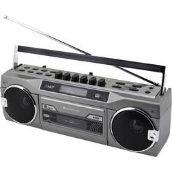 Soundmaster SRR80TI Retro Kassettradio Med Bluetooth