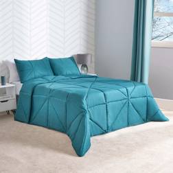 OHS Geo Duvet Cover Blue (198x198cm)