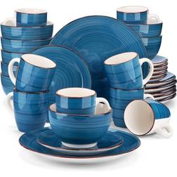 Vancasso 32 Piece Dinnerware Navy Dinner Set 32pcs