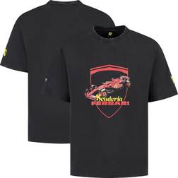 Scuderia Ferrari Distressed Graphic Driver T-Shirt