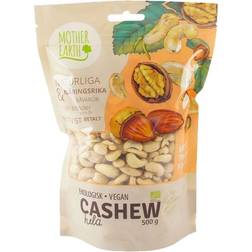 Mother Earth Cashewnødder ØKO 500g 1pak
