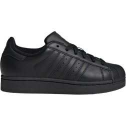 adidas Big Kids' Superstar II Casual Shoes - Black