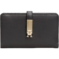Tommy Hilfiger Heritage Monogram Bifold Wallet - Black