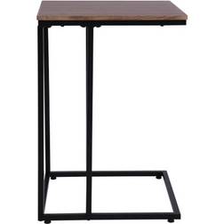Dunelm Charlie Rustic C-Shaped Small Table 38x43cm