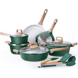 Country Kitchen Pots Cookware Set with lid 14 Parts