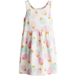 H&M Ladybug Dress - White/Strawberries (1157735112)