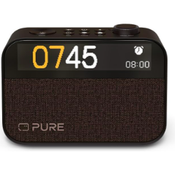 Pure Moment Clock Black