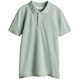 H&M Dreng Poloshirt I Bomuldspiqué - Grøn