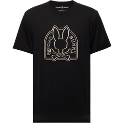 Psycho Bunny Mens Melbourne Graphic Tee - Black