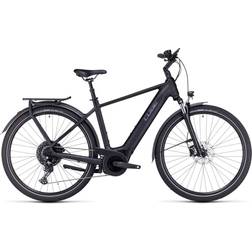 Cube Touring Hybrid Pro 625 2024 50 cm E-Trekkingräder schwarz grau Herrcykel