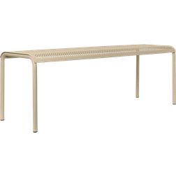 ferm LIVING Dapple Bänk 45x130x39,8 cm Galvaniserat Stål Trädgårdsbänk